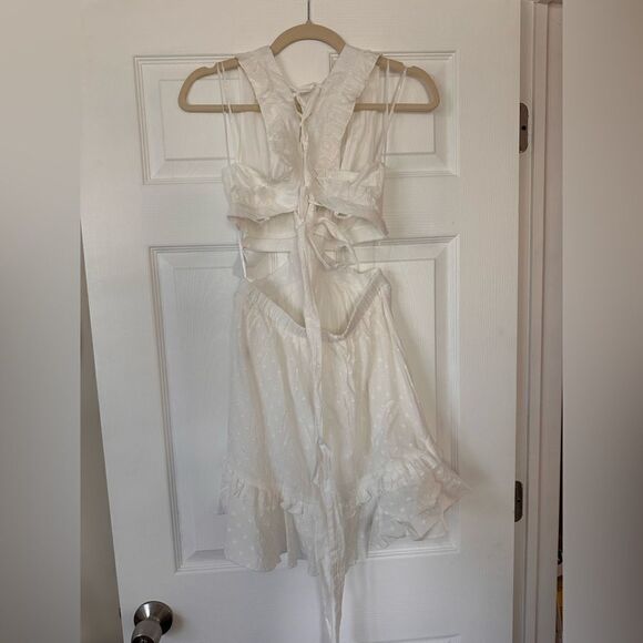 White Mini Dress  - Picture 3 of 4